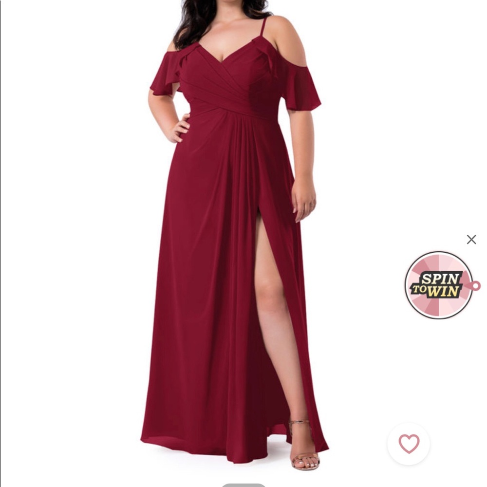 Azazie Dakota bridesmaid dress